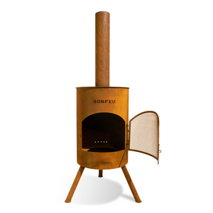 BonFeu BonTon 50 Buitenhaard Roest