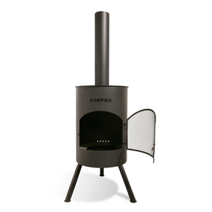 BonFeu BonTon 50 Buitenhaard Zwart