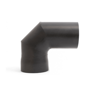 BonFeu Bocht 90 graden Kachelpijp Zwart