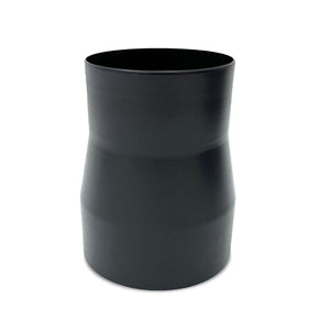 BonFeu Koppelstuk Ø 12 cm naar Ø 10 cm Zwart