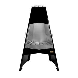 Espegard Utepeis Buitenhaard Zwart geëmailleerd staal 100 cm