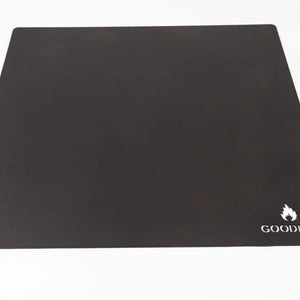 Goodlife Hittebestendige Vloerplaat RVS Zwart Vierkant 70 x 70 cm