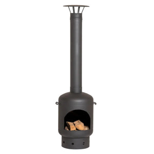 Goodlife Varme Buitenhaard RVS Zwart