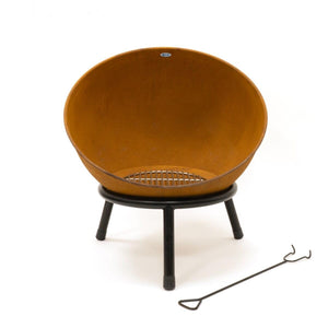 HEAT Vuurschaal Kappa op pootjes 56 cm Roest