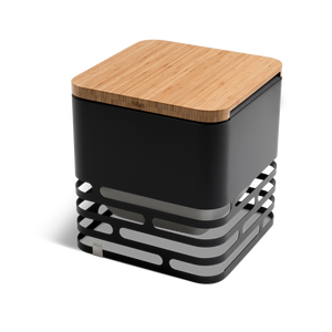 Höfats CUBE Vuurkorf Flip Set Zwart