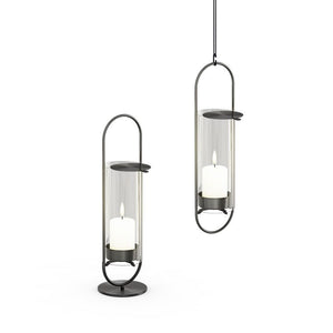 Höfats Oval Candle 35 Kandelaar Zwart