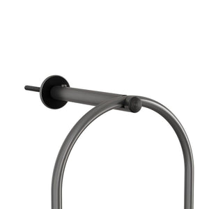 Höfats Oval Candle muursteun Zwart