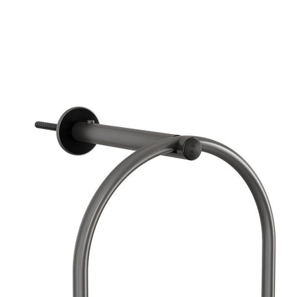 Höfats Oval Candle muursteun Zwart