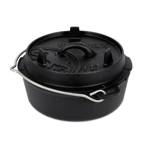 Petromax Dutch Oven FT3-t gietijzeren pan 1,6 liter