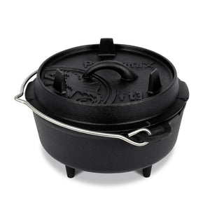Petromax Dutch Oven FT3 gietijzeren pan met pootjes 1,6 liter