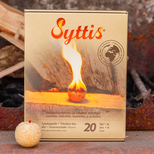 Syttis aanmaakbol 20 stuks