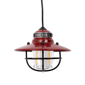 Barebones Edison Pendant Light Red LIV-266