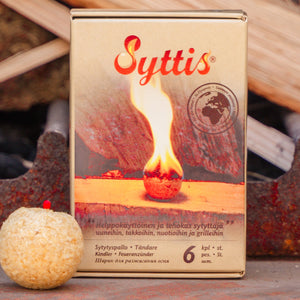 Syttis aanmaakbol 6 stuks