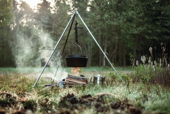 Welke driepoot BBQ is het beste voor koken boven open vuur?