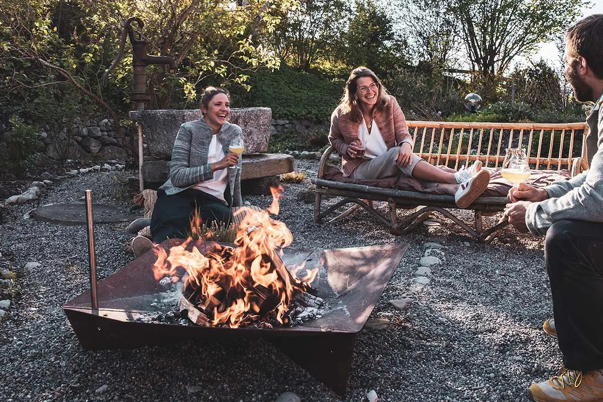 Waar vuurschaal plaatsen: 4 tips voor de ideale locatie in jouw tuin - Firesite
