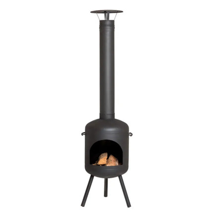 Goodlife Liv Buitenhaard RVS Zwart - Firesite