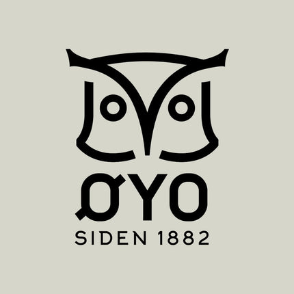 ØYO logo, Noors merk sinds 1882