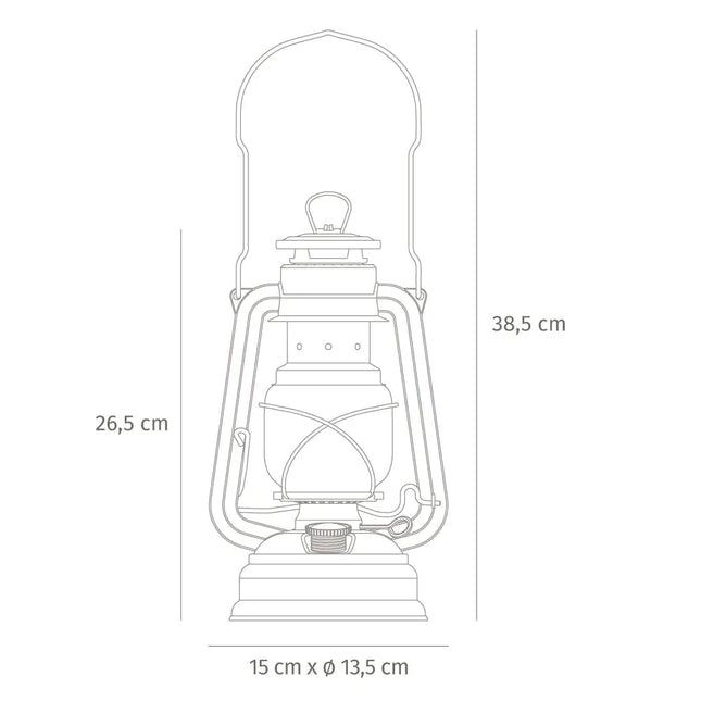 Feuerhand Stormlantaarn Baby Special 276 Nordic Grey