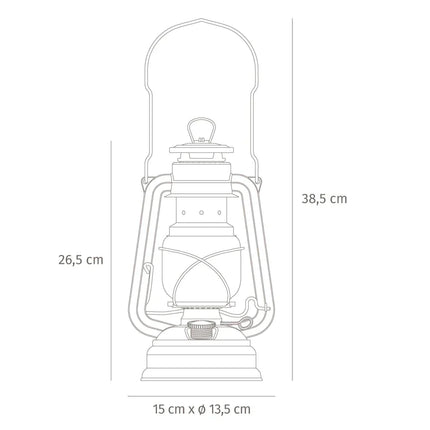 Feuerhand Stormlantaarn Baby Special 276 Moss Green