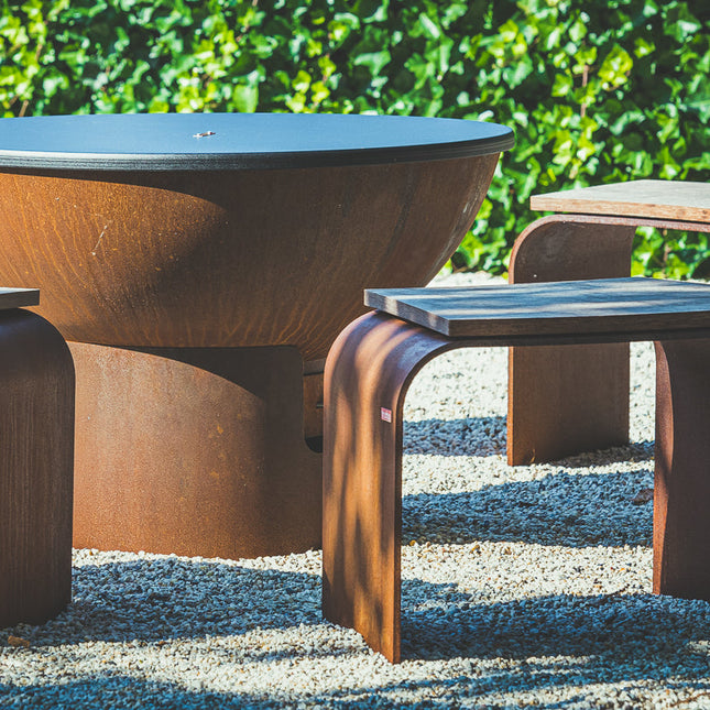 Artola fiQ Zitje Curve Corten Artola