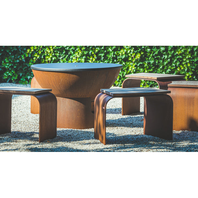 Artola fiQ Zitje Curve Corten Artola