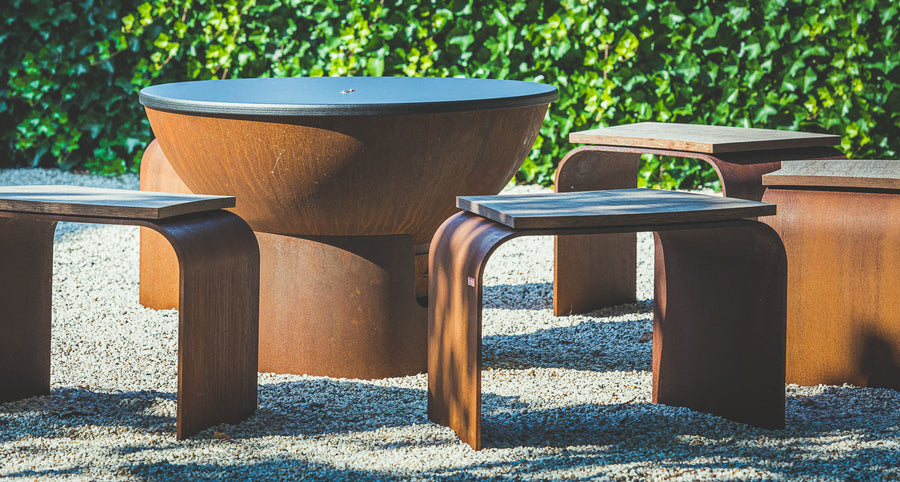 Artola fiQ Zitje Curve Corten Artola