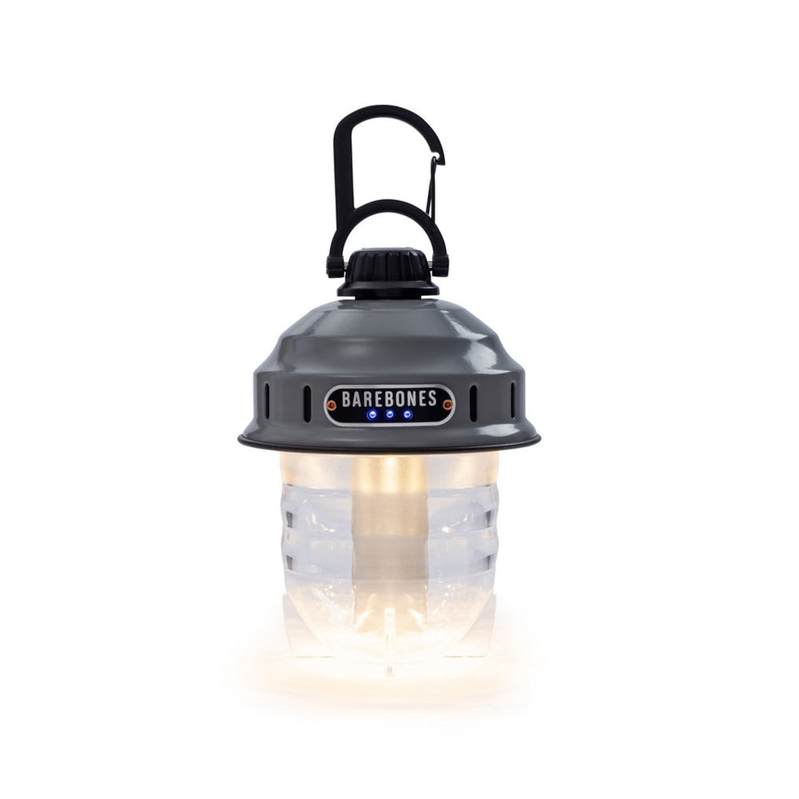 Barebones Beacon Hanging Light  Slate Gray LIV-234 LED-lantaarn - Firesite