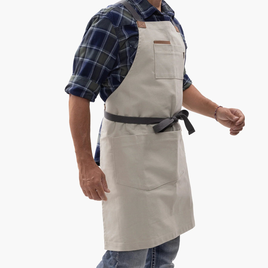 Barebones Chef Grilling Apron Stone CKW-478 schort Barebones