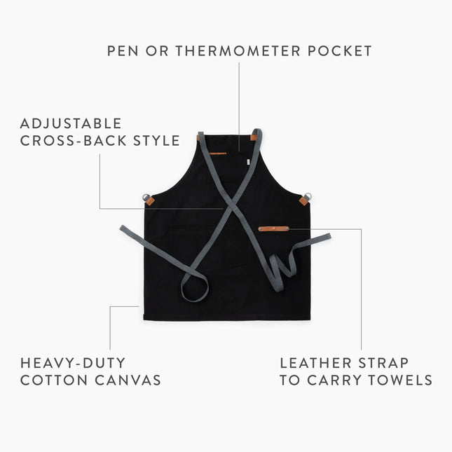 Barebones Chef Grilling Apron Stone CKW-478 schort