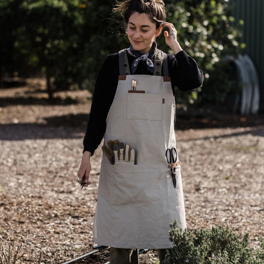 Barebones Chef Grilling Apron Stone CKW-478 schort Barebones