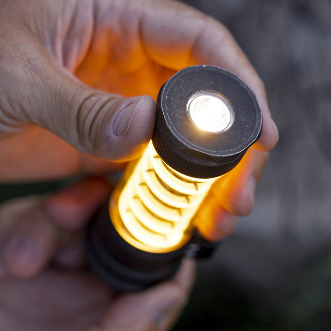Barebones Edison Light Stick Tumbled Steel LIV-136 zaklamp