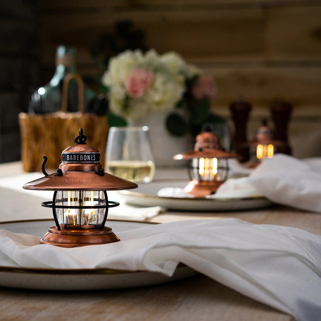 Barebones Edison Mini Lantern Copper LIV-275 LED-lantaarn