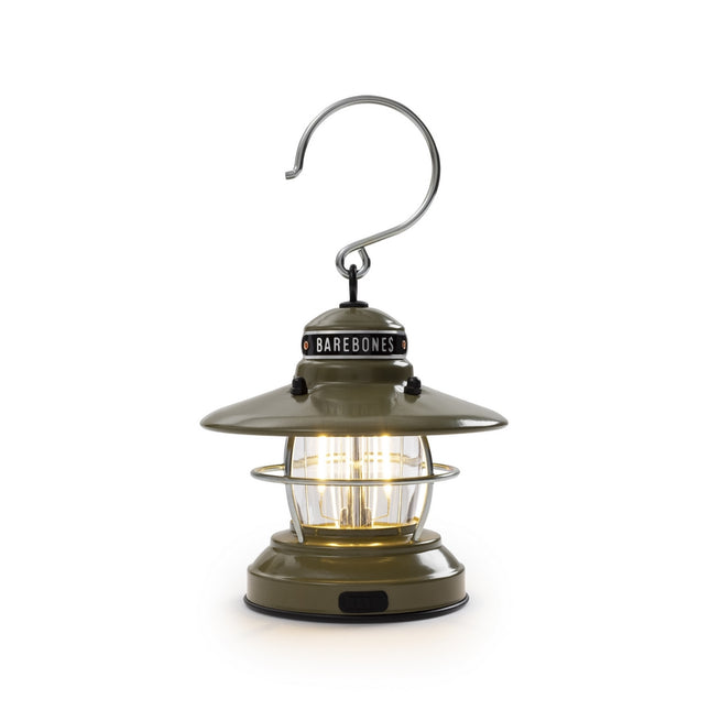 Barebones Edison Mini Lantern Olive Drab LIV-292 LED-lantaarn