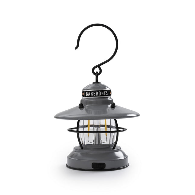 Barebones Edison Mini Lantern Slate Gray LIV-293 LED-lantaarn