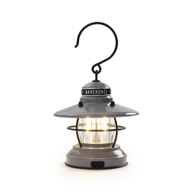 Barebones Edison Mini Lantern Slate Gray LIV-293 LED-lantaarn