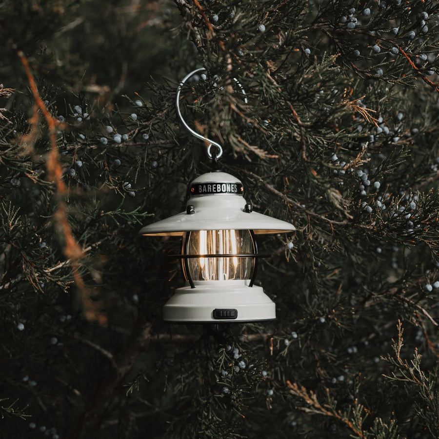 Barebones Edison Mini Lantern Vintage White LIV-170 LED-lantaarn - Firesite