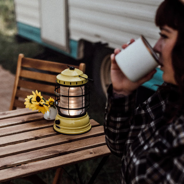 Barebones Forest Lantern Dusty Yellow LIV-160 LED-lantaarn