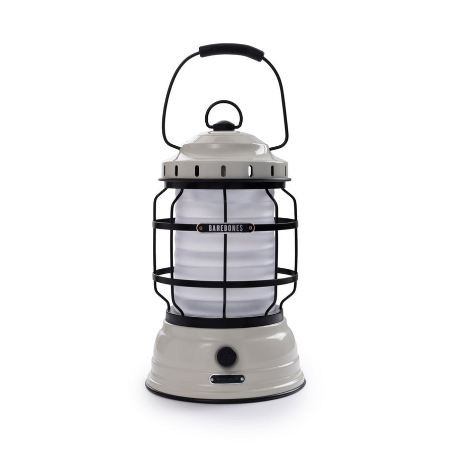 Barebones Forest Lantern Vintage White LIV-162 LED-lantaarn - Firesite