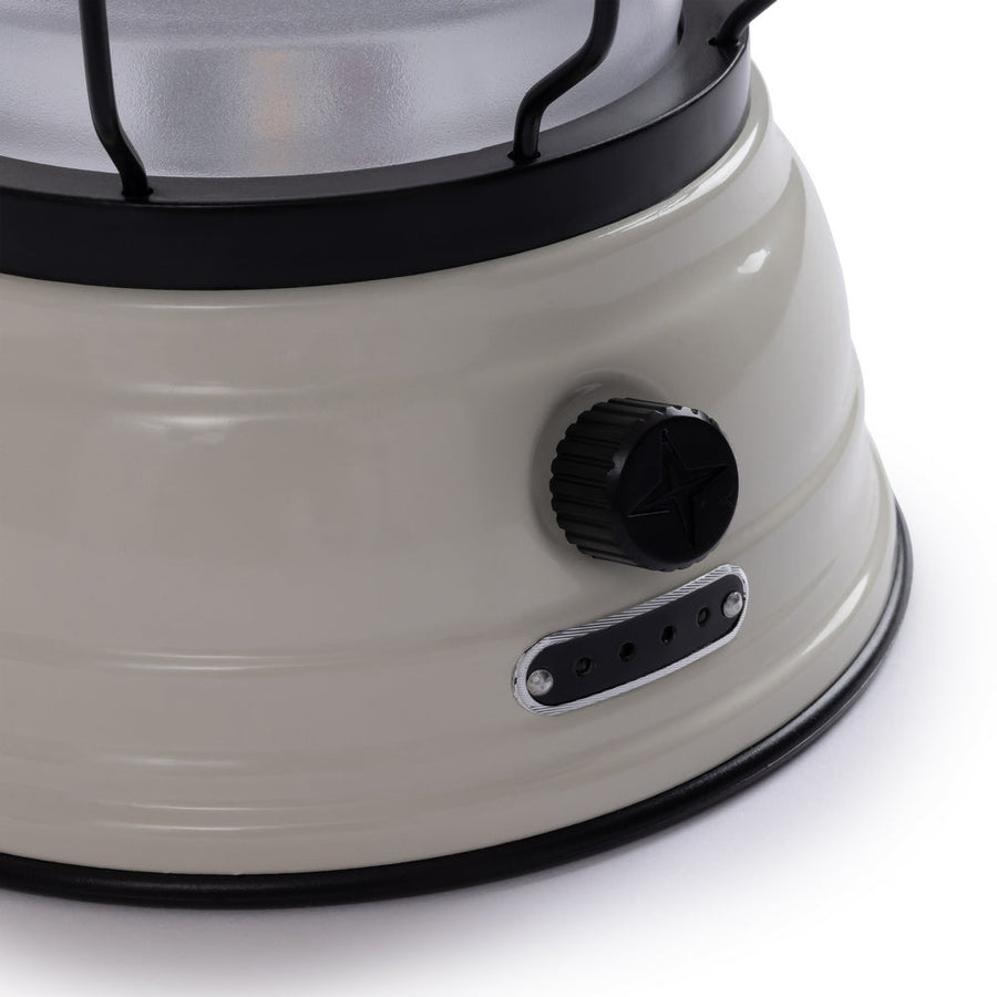 Barebones Forest Lantern Vintage White LIV-162 LED-lantaarn - Firesite