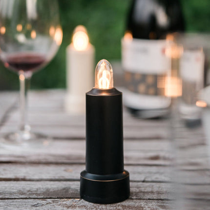Barebones Flameless Candle Antique Bronze LED-kaars LIV-205