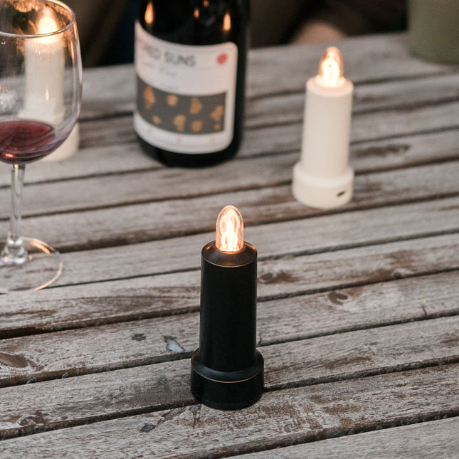 Barebones Flameless Candle Antique Bronze LED-kaars LIV-205