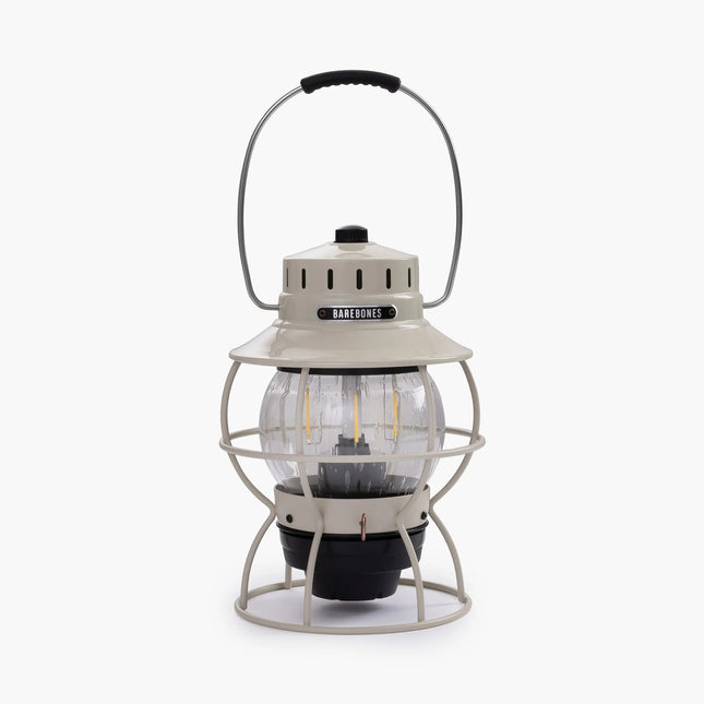 Barebones Railroad Lantern Vintage White LIV-180 LED-lantaarn