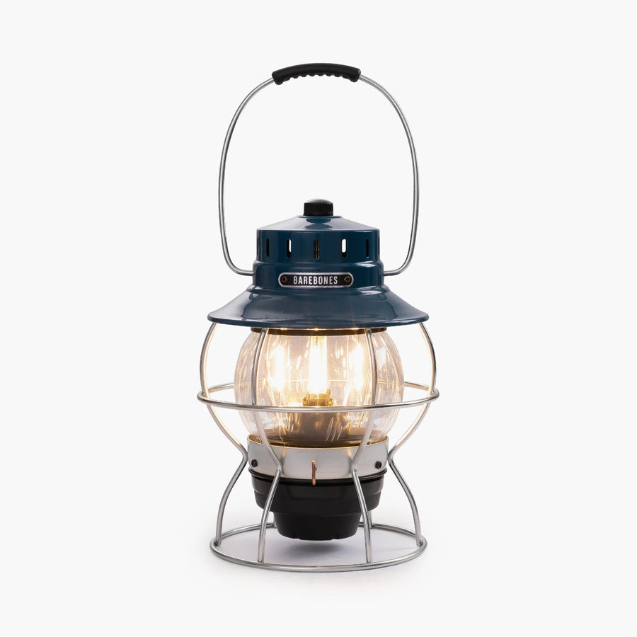 Barebones Railroad Lantern Ocean Blue LIV-181 LED-lantaarn - Firesite