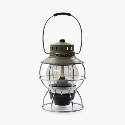 Barebones Railroad Lantern Olive Drab LIV-281 LED-lantaarn