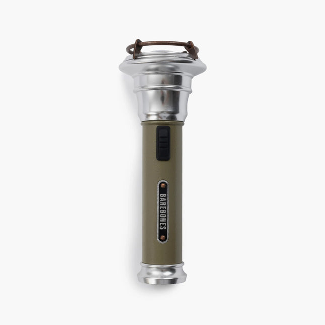 Barebones Vintage Flashlight Olive Drab LIV-290 zaklamp
