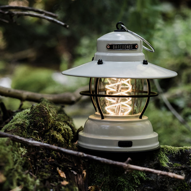 Barebones Outpost Lantern Vintage White LIV-141 LED-lantaarn