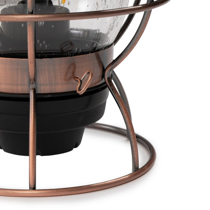 Barebones Railroad Lantern Antique Bronze LIV-280 LED-lantaarn
