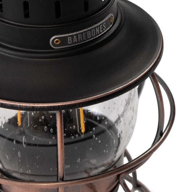 Barebones Railroad Lantern Antique Bronze LIV-280 LED-lantaarn