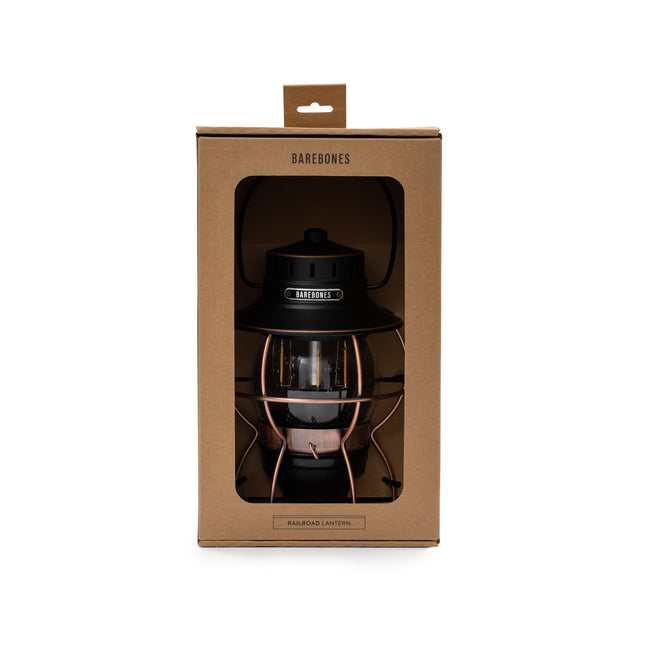 Barebones Railroad Lantern Antique Bronze LIV-280 LED-lantaarn