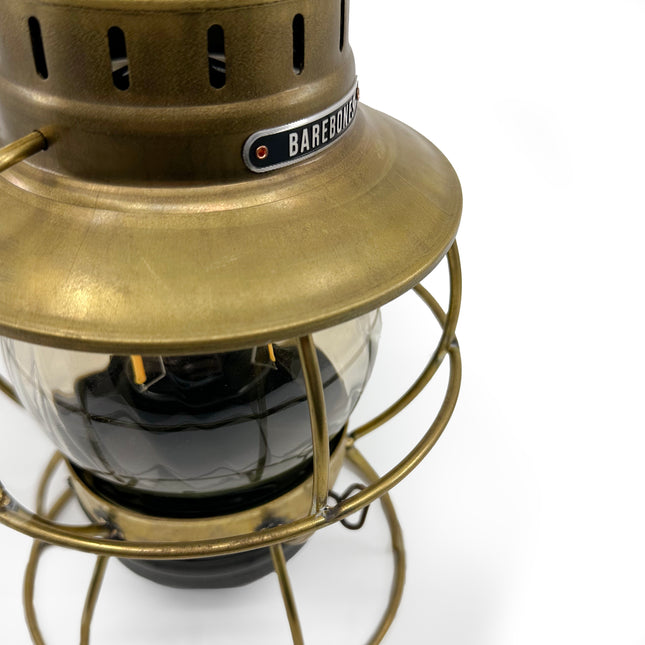 Barebones Railroad Lantern Messing LIV-186 LED-lantaarn